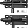 Mixara 2 Pieces 304 Acier Stainless Steel Door Latches