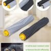 2 Sets of Rubber Brushes Jissta Accessories Kit for iRobot Roomba 800 900 Series