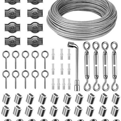 3 mm 30 m Stainless Steel Cable Jissta 3 mm 30 m Stainless Steel Cable