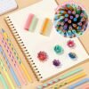 30 HB Pencils + 30 Funny Erasers Mixara Pack of 60 Pencils with Eraser Children