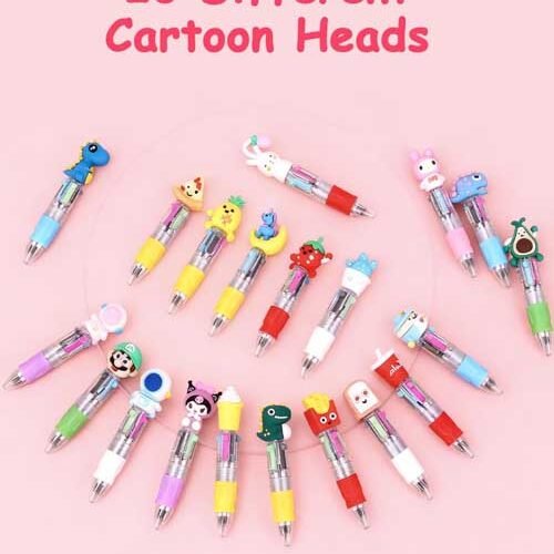 Mixara 20 Multicolour 4 in 1 Ballpoint Pen