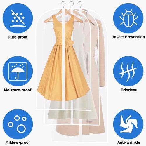 Anti-Dust Waterproof SOBEAU 12 Clothes Covers