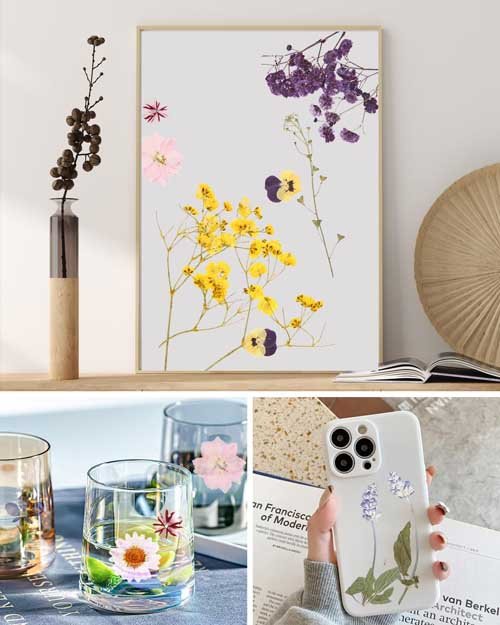 SOBEAU Pressed Flowers