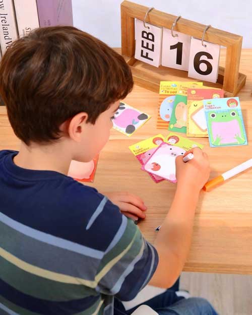 Sticky Notes for Children Mixara 800 x Cute Animal Sticky Notes